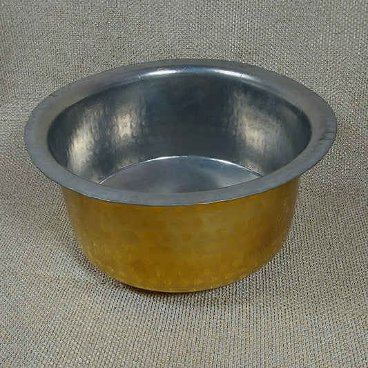 Brass Bhagona, H5' W9.5', Weight - approx. 1000 gm